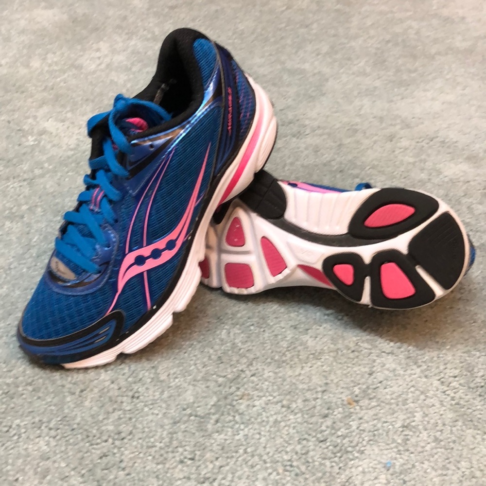 Saucony ProGid •Mirage 2• Running Shoe-Blu/Pk/Blk